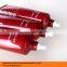 Luxury Red Empty Plastic Tube Packaging