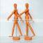 Pink color mini doll Supply 10 "wooden puppet joints Wooden crafts processing customized manufacturers selling wholesale