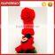 A-839 Christmas Knit Bottle Cover with Hat Scarf Festive Wine Bottle Cover Holiday Wine Bottle Topper Scarf and Hat Set