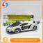  China wholesale plastic white plastic police toy sport car
