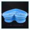 cute shape foldable silicone key storage box for car