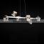 230V Crystal Pendant Lights Metal 120w G4 Modern LED Pendant Lamp