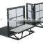 Aluminum Crowd control Expandable fence expandable barrier with gate