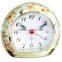 Exclusive Hot stampling flower pattern Quartz Table Alarm Clock