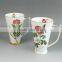 16 oz ceramic coffee mugs, tall ceramic coffee mugs, ceramic coffee mug with big handle