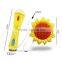 Sunflower musical plastic electronic kids microphone toy