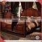 luxury american style bedroom furniture set and solid wood bed set A48
