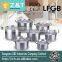 Best selling heavy aluminium cookware with lids