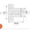 Double damper for cabinet door from Longcharm manufactuer