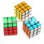 Rubik's cube keychain/Mini plastic rubik's cube keychain