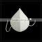 White nonwoven spunlace N95 C-shape adult dusk face mask