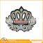 Hot sale custom logo fashion lady biker embroidered patches design for jeans/jacket