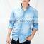 latest designs for denim wrinkle free man shirt china wholesale JXF132