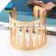 European Punk Style Fashion Exaggerated Gold Statement Bangles Hollow Wide Bracelet For Women