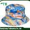 Fashion summer bucket hats and cap withflower printed