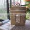 small natural jute bag