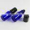 10ml perfume roller ball bottle Blue glass stainless steel bead bottle