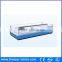 supermarket refrigerating cabinet island freezer sliding glass door to save energy