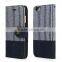 Fabric Flip Wallet Case For iPhone 6,For iPhone 6 Case.
