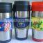 stainless steel travel coffee mug