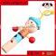Coloful Promotion Baby Animals Wooden Whistle Toy