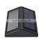 6LED Solar Power PIR Motion Sensor Wall Light Outdoor Waterproof Garden Lamp