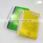 luxury glossy cardboard food box,silver card laminated paper box
