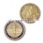 high quality custom antique brass Metal Souvenir challenge coin