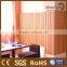 wood color hotel restaurant wpc indoor wall panel decoration