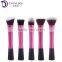 Free sample top quality make up brushes kabuki makeup brush set