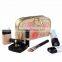 Fashion High quality pu leather cosmetic bag for travelling makeup bags
