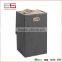 Household Essentials clothes laundry bag with Lid, Grey Linen