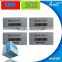 Hot sale customized glossy paper barcode sticker waterproof aluminum foil sticker