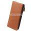 QIALINO New Products Genuine Leather Wallet Case For iPhone 6 mens wallets brand names with card holder for iphone 7 phone
