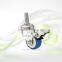 Top Plate Double Bearing Swivel PVC Wheel Hardware Casters