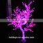 led solar and crystal decoration outdoor lighted trees