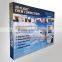 Backwall Aluminium Frame Fabric Pop Up System Display