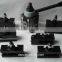America type piston type locking tool post