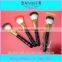 OEM Face Black Foundation Brush Powder makeup brush animal hair