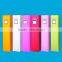 Good touching usb mini lipstick charger power bank 2200mah with 500 times circulation