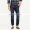 Biker Jeans Blue Denim jeans pantalon (LOTK037)