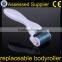 Replaceable 1200 Needles Stainless Steel Titanium Derma Skin Cellulite Massage Roller