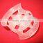 Plastic Super Saddle Ring used as Random Packing