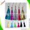 colorful decorative blue yellow curtain tie bach tassel for decoration