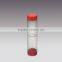 special trapezidal clear flip & shaker top spice jar plastic