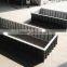 Corrugated color steel panel raised garden bed