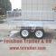 Hot dipped galvanized tandem cage trailer