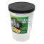 280g Disposable Small Plastic Sauce Container, Round Peanut Jars