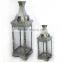 New Iron and Glass Home Decorative Antique Metal French Candle Lantern