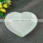 Stocked Porcelain Love Heart Shape Plate, White Chinese Porcelain Dinner Plates